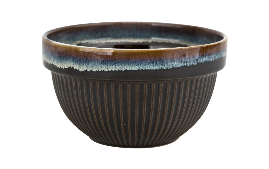 Miska ceramiczna 13,5 x 7,8 cm RIB Brąz