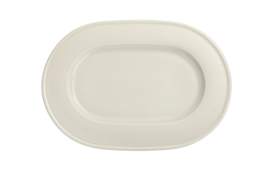 Półmisek owalny Alumilite 30 cm Porland profesjonalna porcelana HORECA