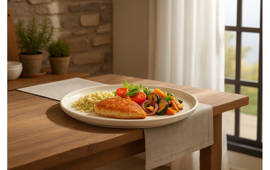 Talerz płytki obiadowy 27 cm Plano