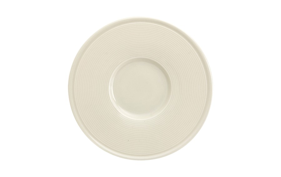 Elegancka filiżanka 225 ml ze spodkiem 16 cm z porcelany Alumilite