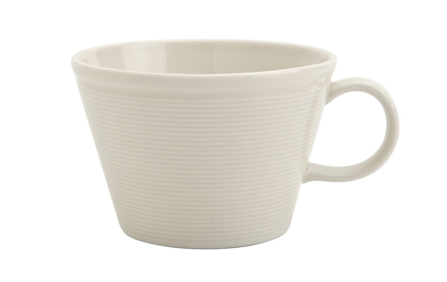 Elegancka filiżanka 225 ml ze spodkiem 16 cm z porcelany Alumilite