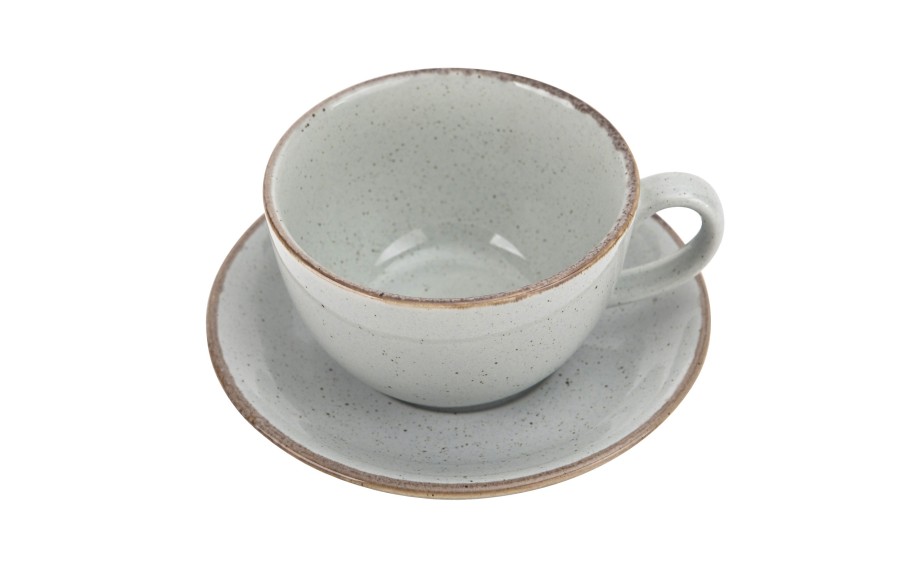 Filiżanka porcelanowa 370 ml + spodek Seasons Grey