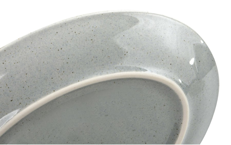 Półmisek owalny 31x24 cm Seasons Grey