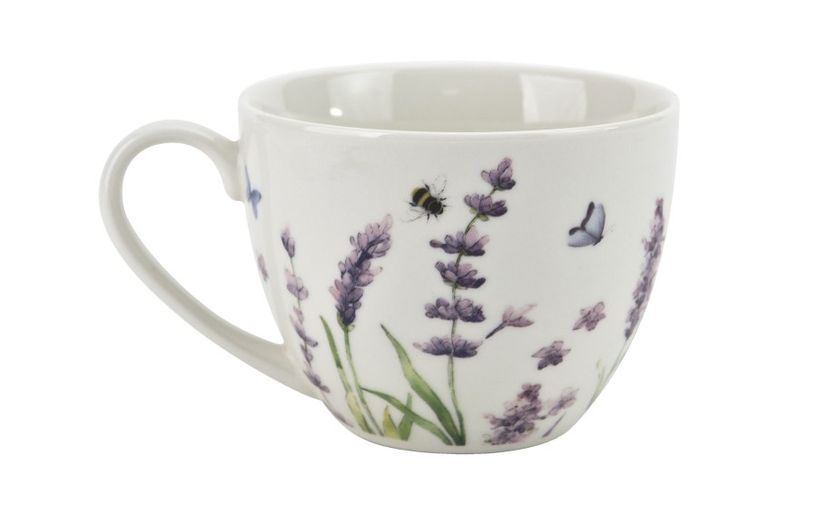 Komplet 2 filiżanek 270 ml + spodki Classic Lavender