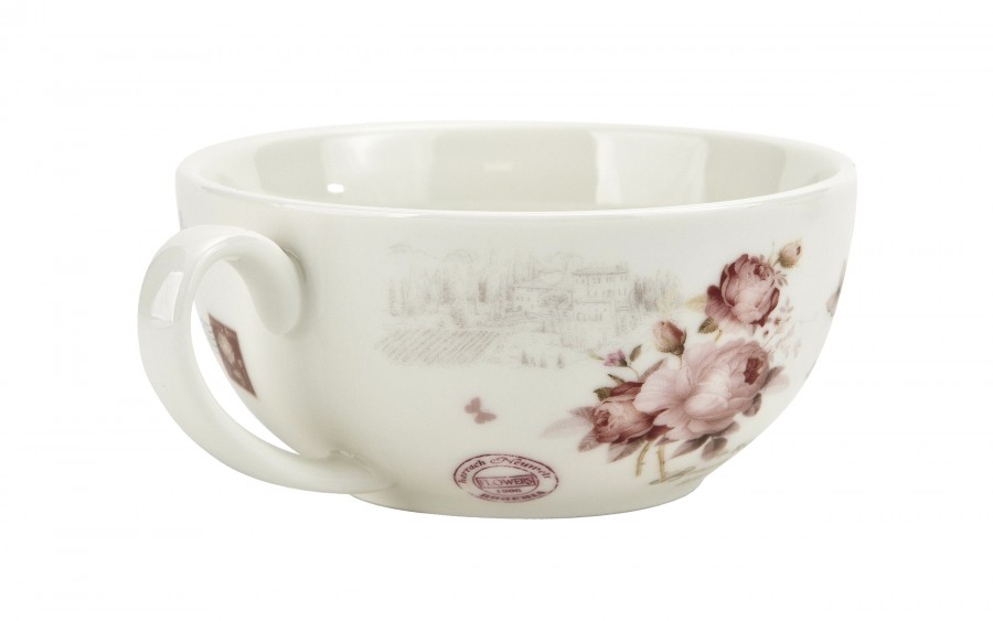 Filiżanka z dzbankiem i zaparzaczem Tea For One Secesja