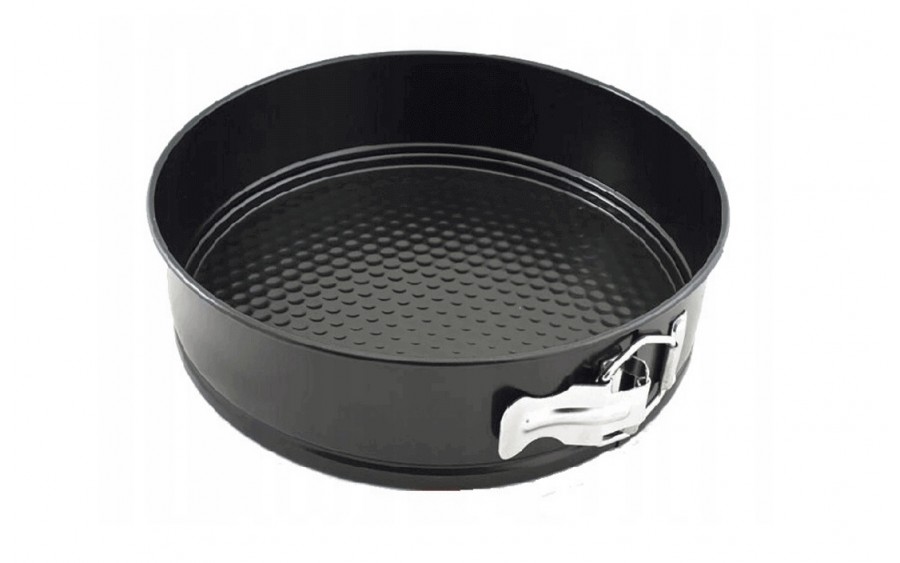 Tortownica 24 cm teflonowa czarna