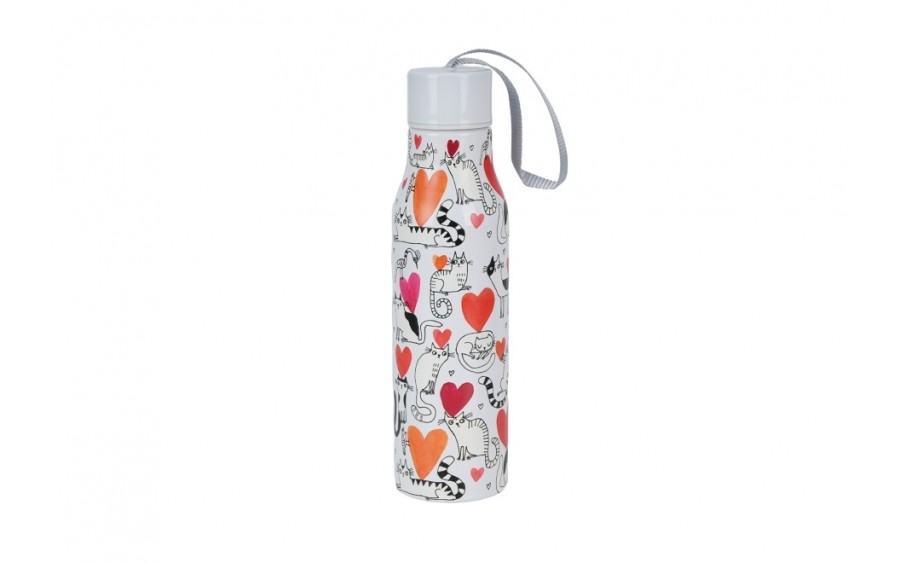 Butelka termiczna 500 ml Koci Świat Serce