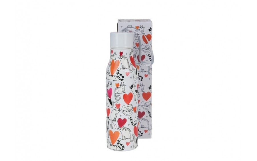 Butelka termiczna 500 ml Koci Świat Serce