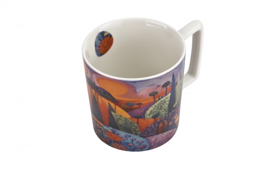 Kubek porcelanowy 450 ml Modern Bubbly Hills