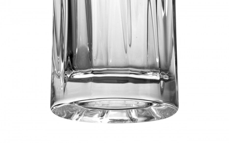 Wazon kryształowy PICADELLI Royal Gold 28 cm Combo Glass złote zdobienie