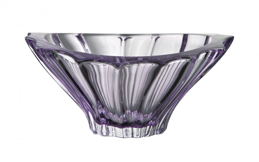 Misa kryształowa 22 cm Plantica Amethyst Bohemia