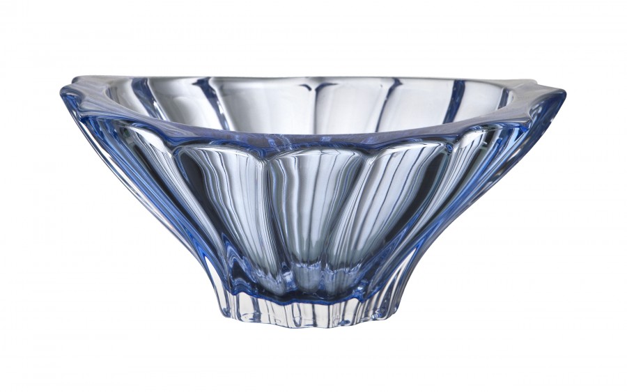 Misa kryształowa 22 cm Plantica Blue Bohemia