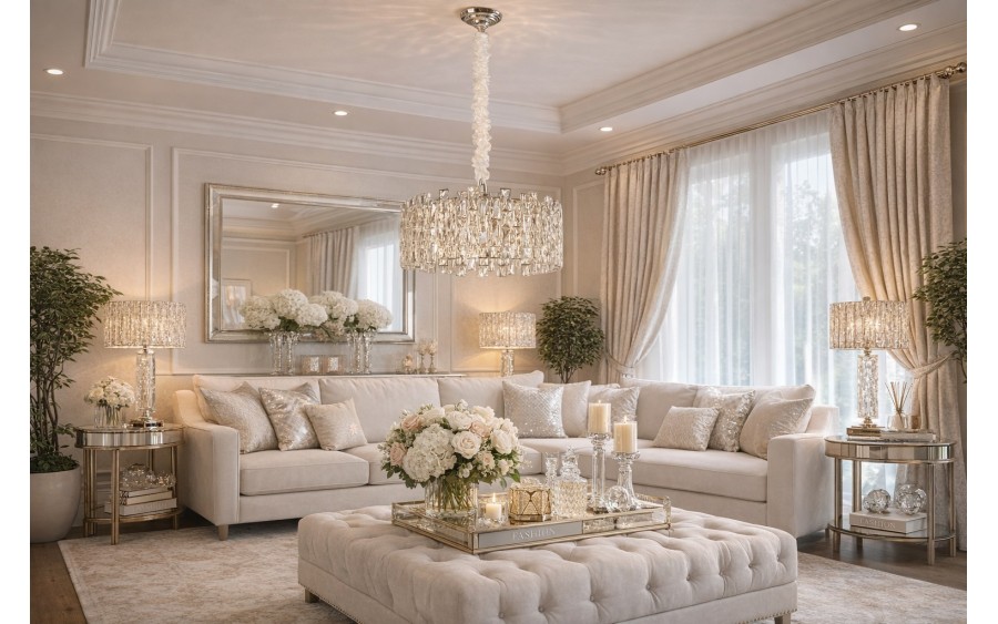 Lampa wisząca kryształowa Jewel 60215/8