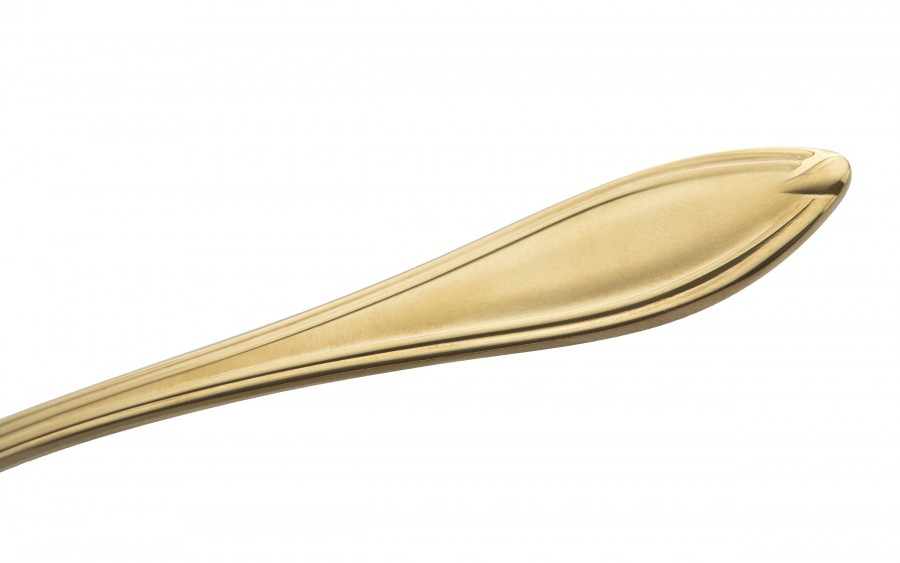 Łyżeczka do herbaty Titanium Gold 3 Belo Inox 13,5 cm złota