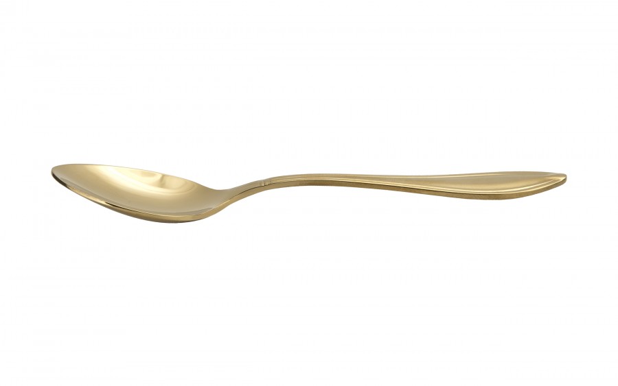 Łyżeczka do herbaty Titanium Gold 3 Belo Inox 13,5 cm złota