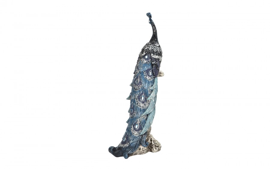 Figurka dekoracyjna Paw 29 cm niebieski 164728