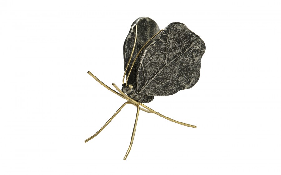 Ozdoba Motyl czarny 11,5 cm