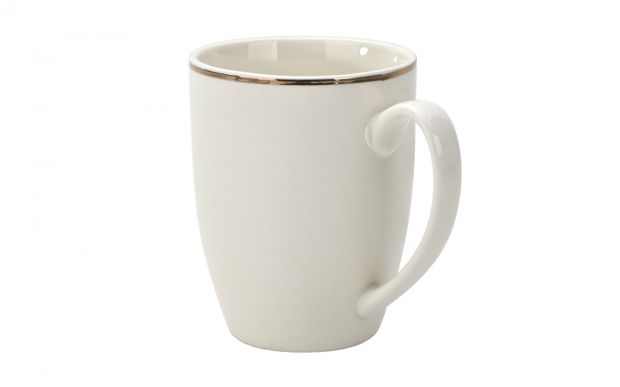 Kubek porcelanowy 400 ml Bella Złota Linia