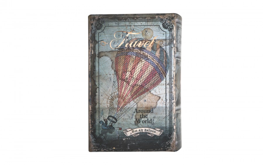 Pudełko ozdobne Travel imitacja książki 27 x 18 x 7 cm Dekor-Pap