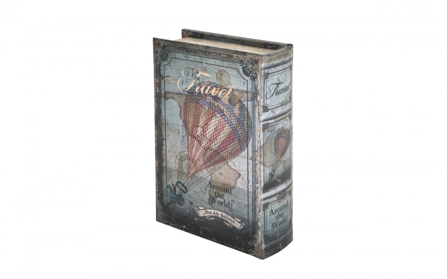 Pudełko ozdobne Travel imitacja książki 27 x 18 x 7 cm Dekor-Pap