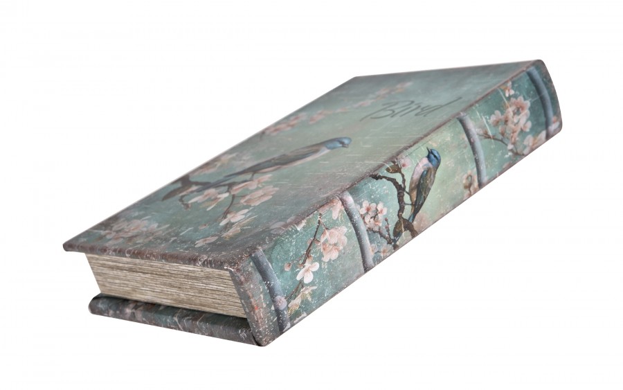 Pudełko ozdobne Bird imitacja książki 27 x 18 x 7 cm Dekor-Pap