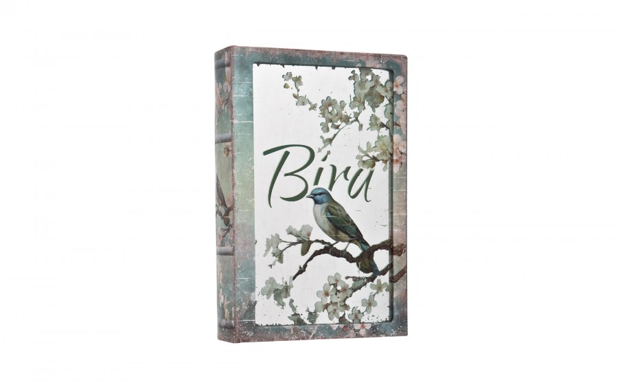 Pudełko ozdobne Bird imitacja książki 27 x 18 x 7 cm Dekor-Pap