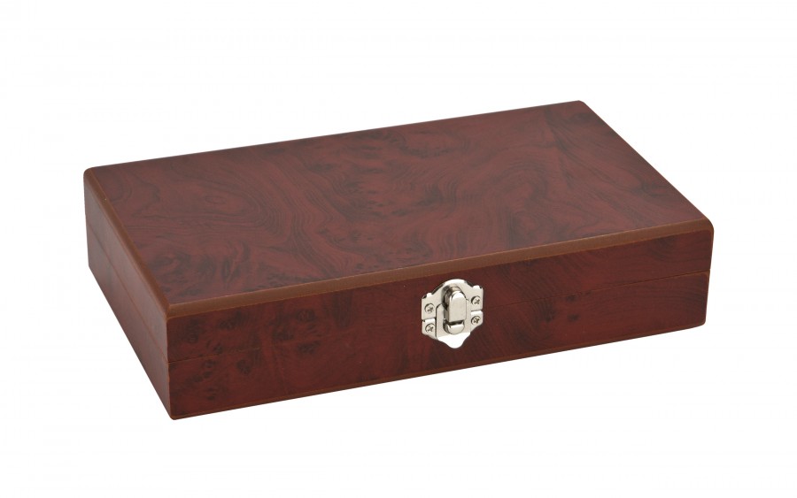 Zestaw do wina Hinz AW19 w drewnianym pudełku 23 x 13,5 cm elegancki prezent dla miłośnika wina