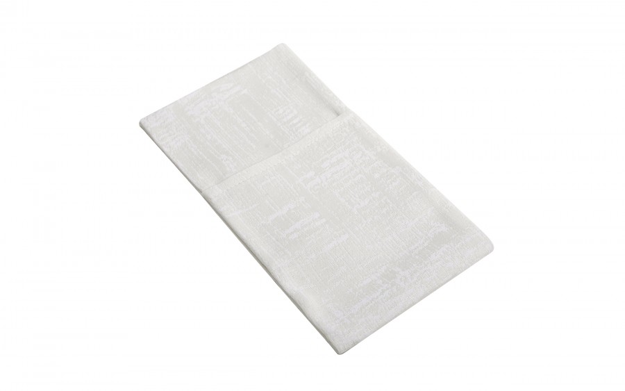 Kieszonka na sztućce Sol 099 Cream 24 x 11 cm, pokrowiec do nakrycia stołu