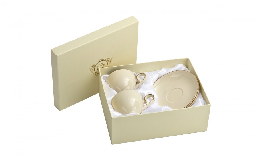 Komplet 2 filiżanek do espresso 150 ml Victoria