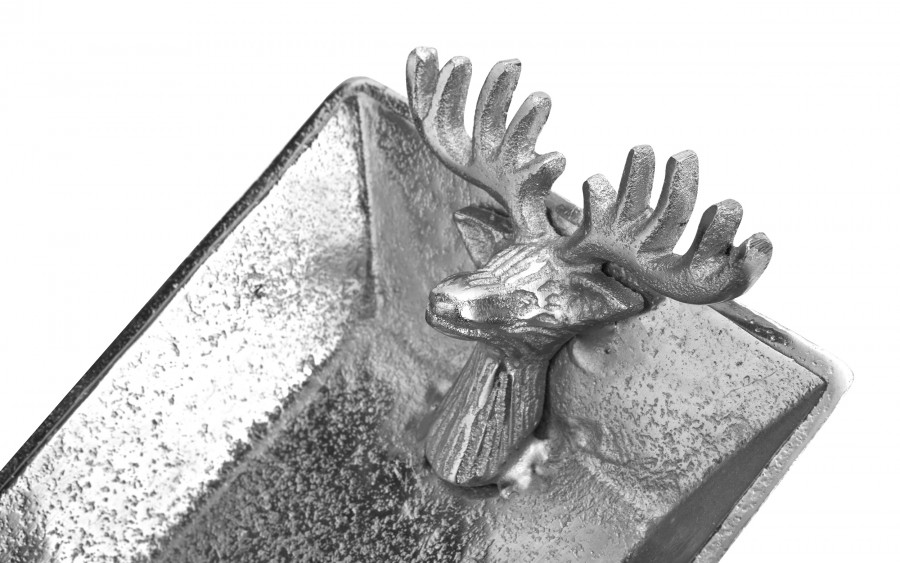 Taca dekoracyjna 39x15,5 cm Głowa Jelenia