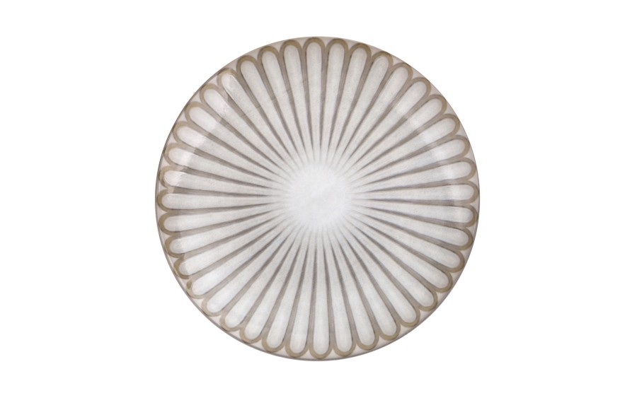 Komplet Talerzy Lubiana Boss Roma 18 el. dla 6 Osób Porcelana Dekor 9228