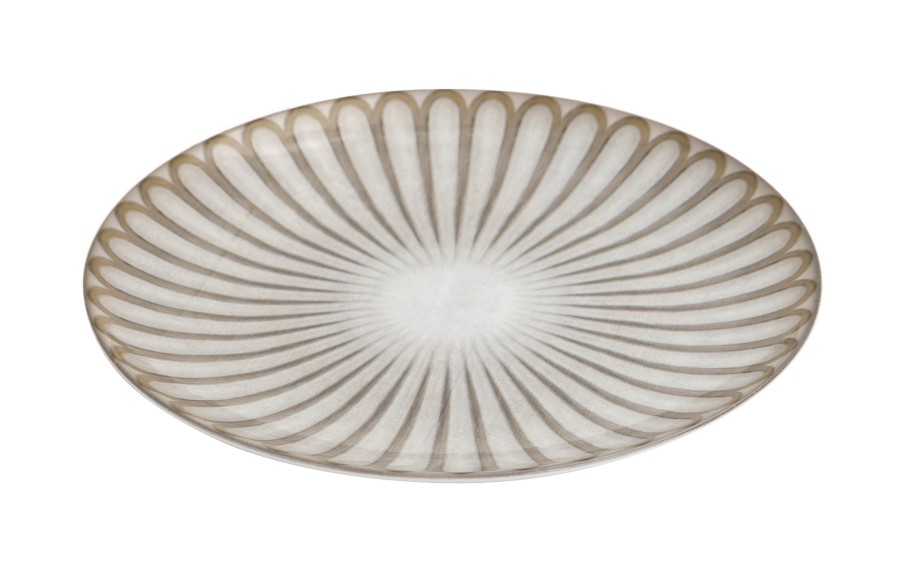 Komplet Talerzy Lubiana Boss Roma 18 el. dla 6 Osób Porcelana Dekor 9228