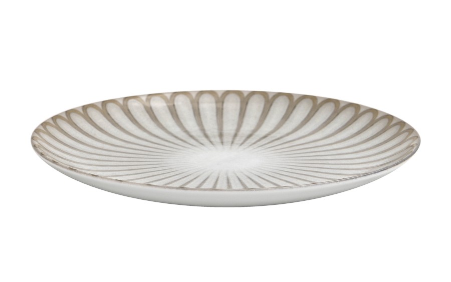 Komplet Talerzy Lubiana Boss Roma 18 el. dla 6 Osób Porcelana Dekor 9228