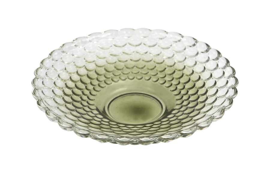 Patera szklana dekoracyjna 249cm Dekor-Pap JK0441 do owoców i deserów