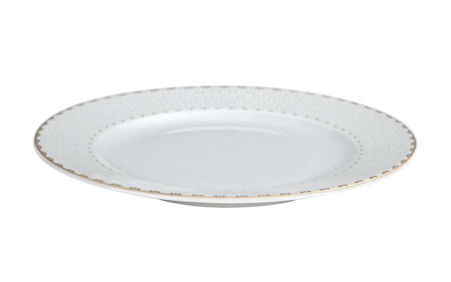 Serwis kawowy 12 osób Chodzież Bella porcelana złota elegancka