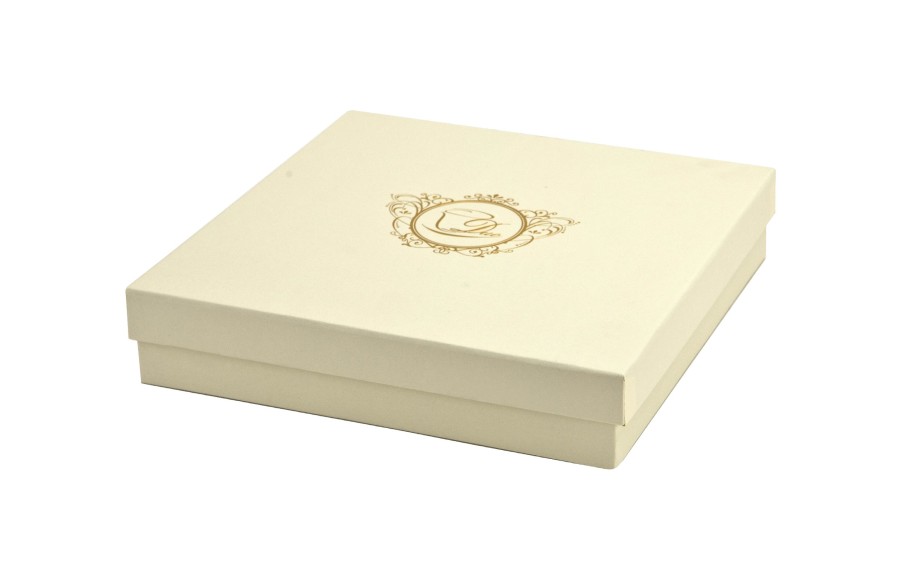 Komplet 2 talerzy deserowych 20,5 cm Motylki