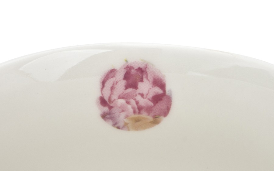Kubek porcelanowy 460 ml June w koszyczku