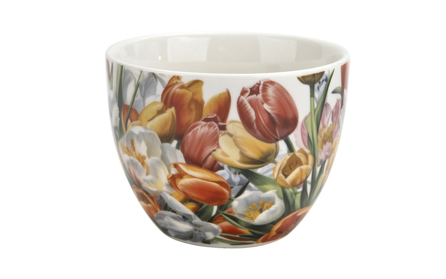 Komplet 2 filiżanek 270 ml + spodki Tulipany