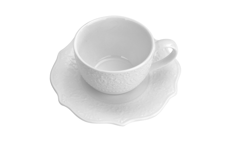 Komplet 6 filiżanek 210 ml + spodki Alice