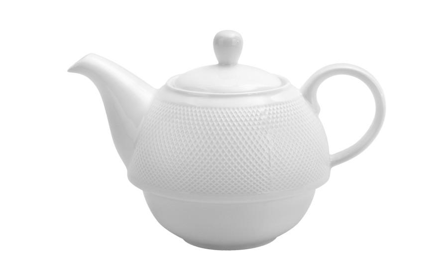 Filiżanka z dzbankiem i zaparzaczem Tea For One Diamond