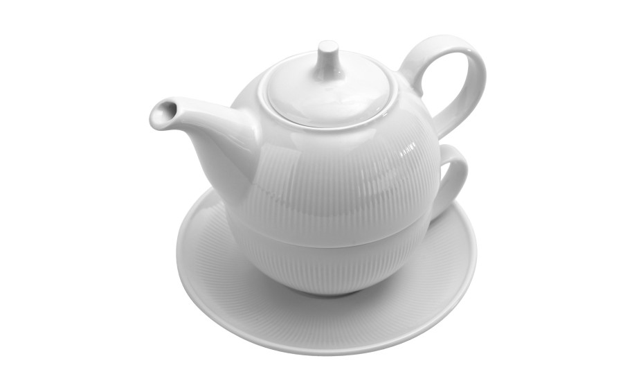 Filiżanka z dzbankiem i zaparzaczem Tea For One Raphael