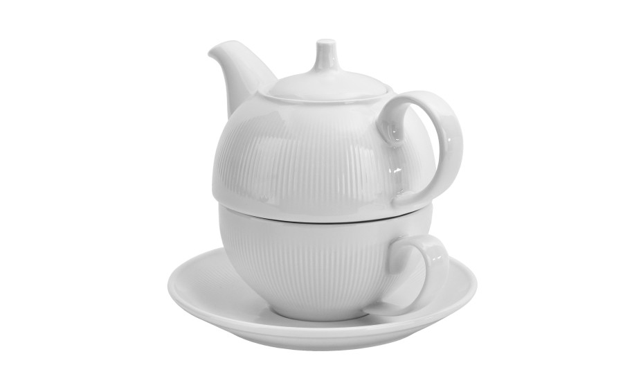 Filiżanka z dzbankiem i zaparzaczem Tea For One Raphael
