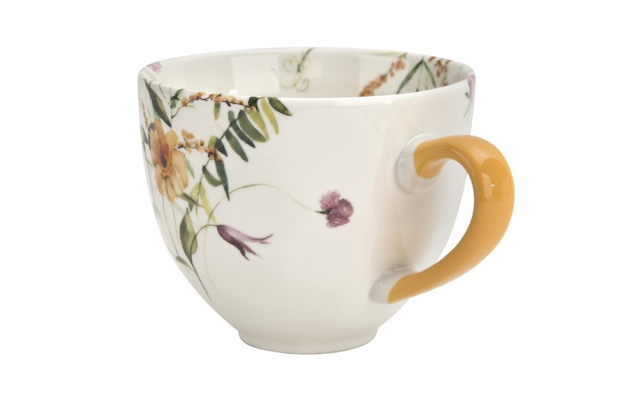 Kubek porcelanowy 450 ml Blossy żółty 21709