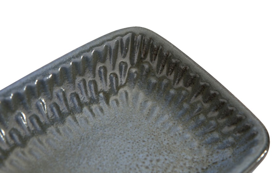 Miseczka ceramiczna do dipów Ombres Blue 8x6x2 cm – prostokątna, mała