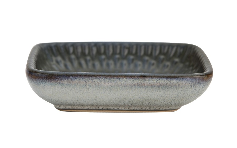 Miseczka ceramiczna do dipów Ombres Blue 8x6x2 cm – prostokątna, mała