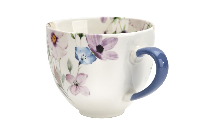 Kubek porcelanowy 450 ml Blossy niebieski 21708