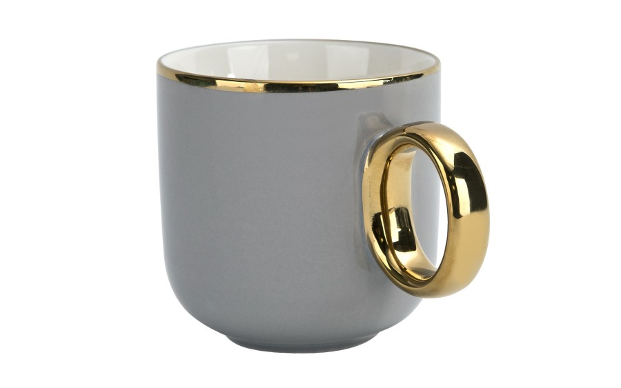 Kubek porcelanowy 380 ml Royal Jasny Szary 43633