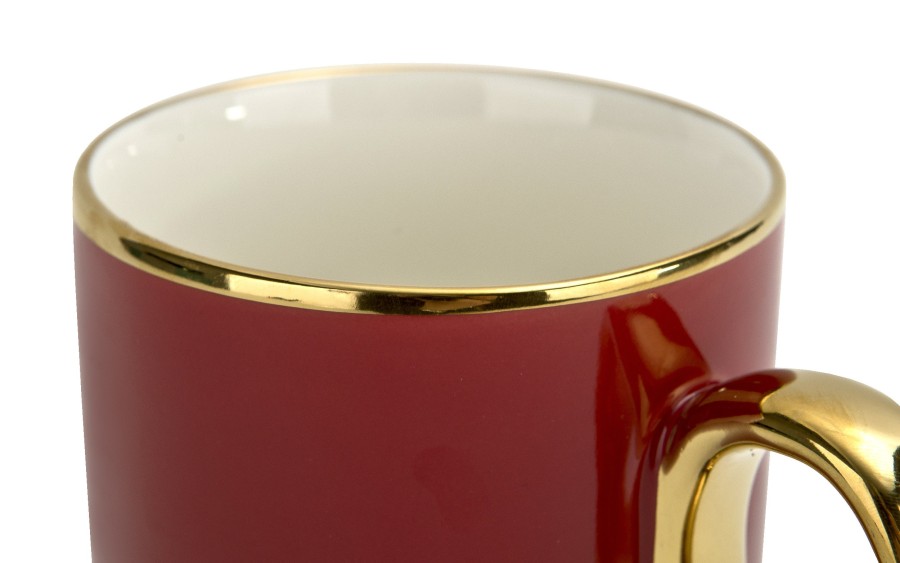 Kubek porcelanowy 380 ml Royal Czerwony 43632