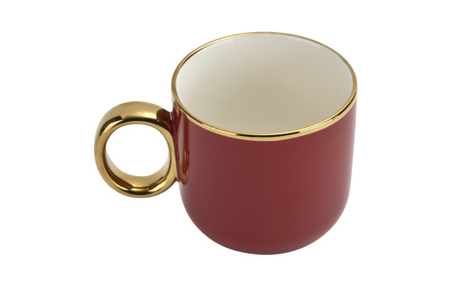 Kubek porcelanowy 380 ml Royal Czerwony 43632