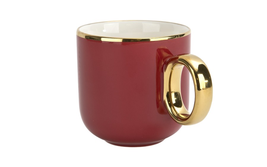 Kubek porcelanowy 380 ml Royal Czerwony 43632